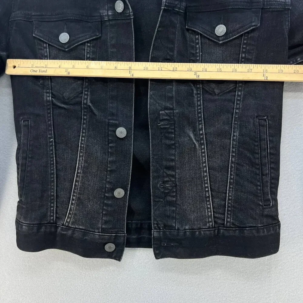 AE X Young Money Unisex Black Denim Jacket - Picture 7 of 15